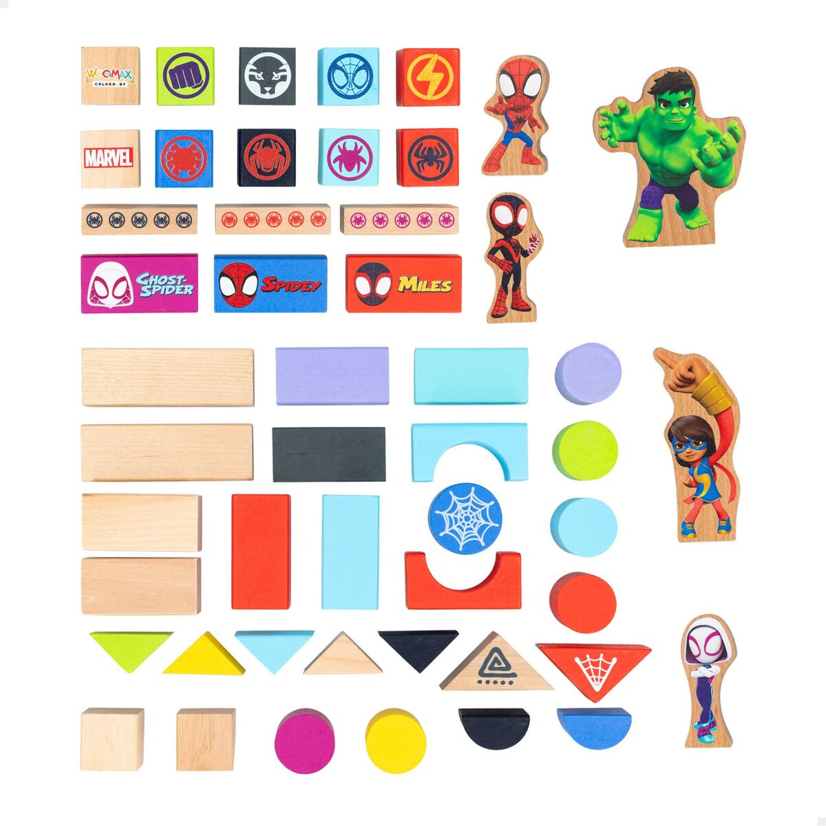 Fa Gyermek Puzzle Spidey Amazing Friends